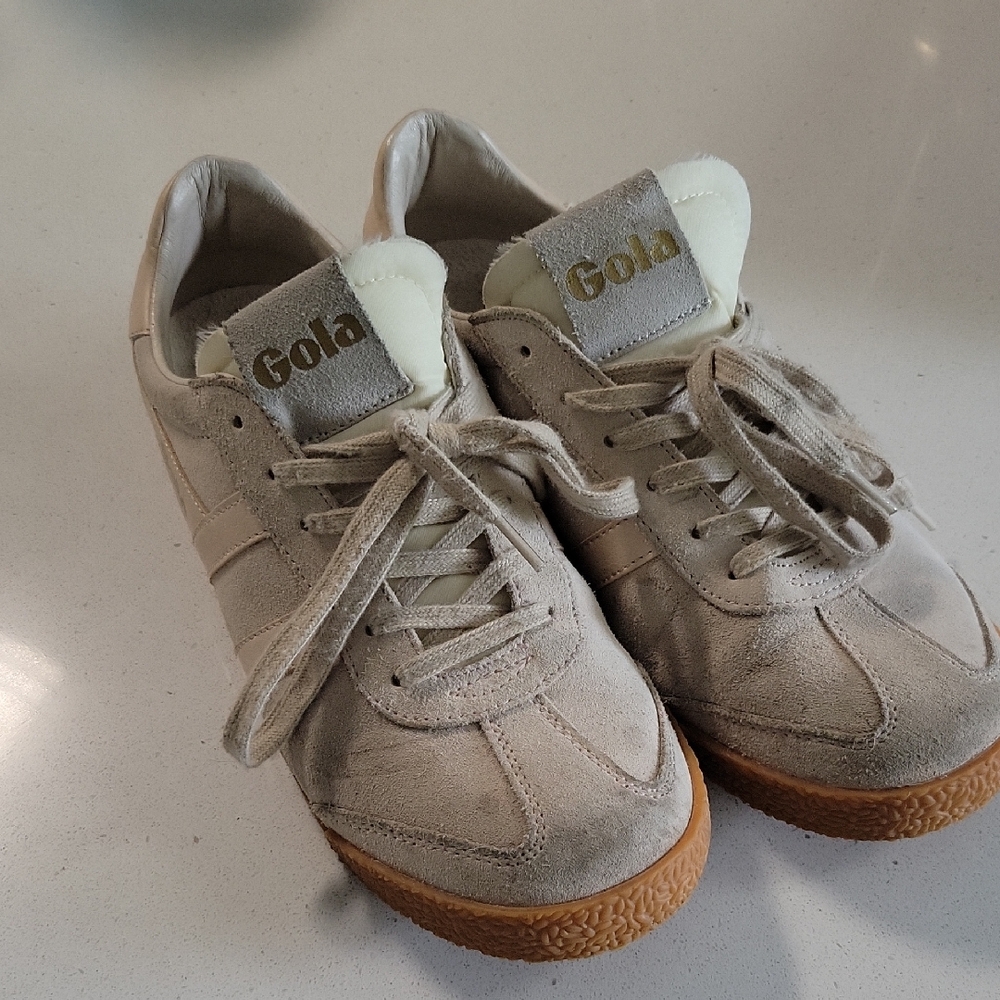 Gola Beige and Brown Women's Sneakers